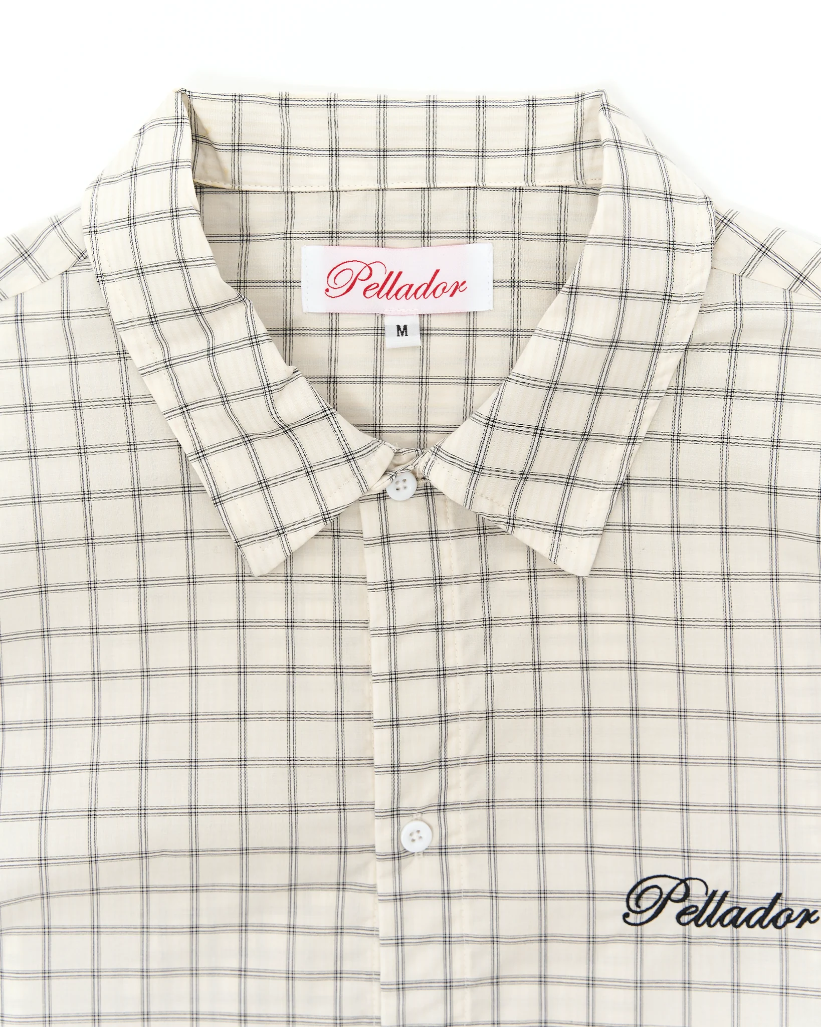 Check Shirt - Off White - Image 3