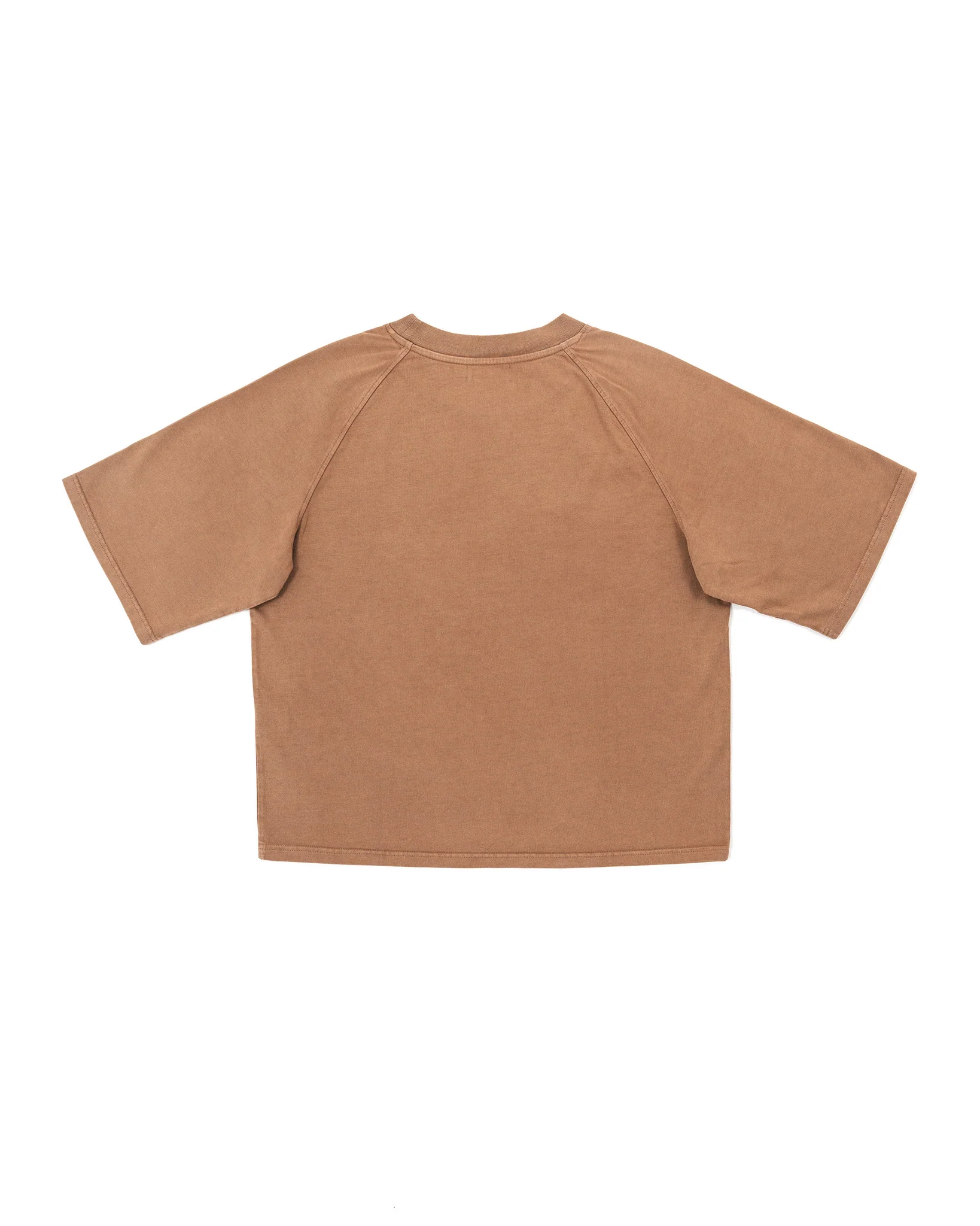 Embroidered Logo T-Shirt Brown - Image 3