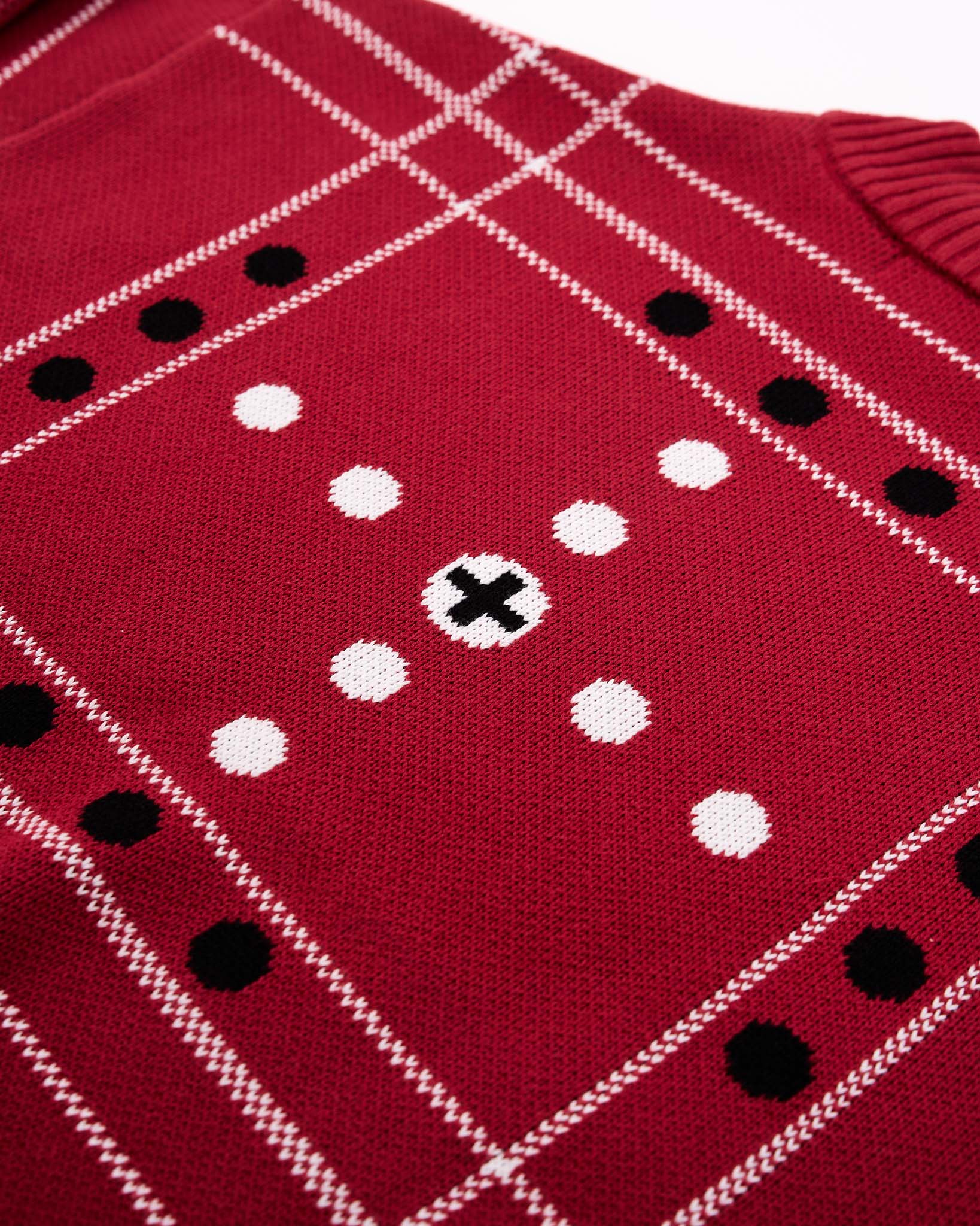 Fidchell Knit - Red - Image 4