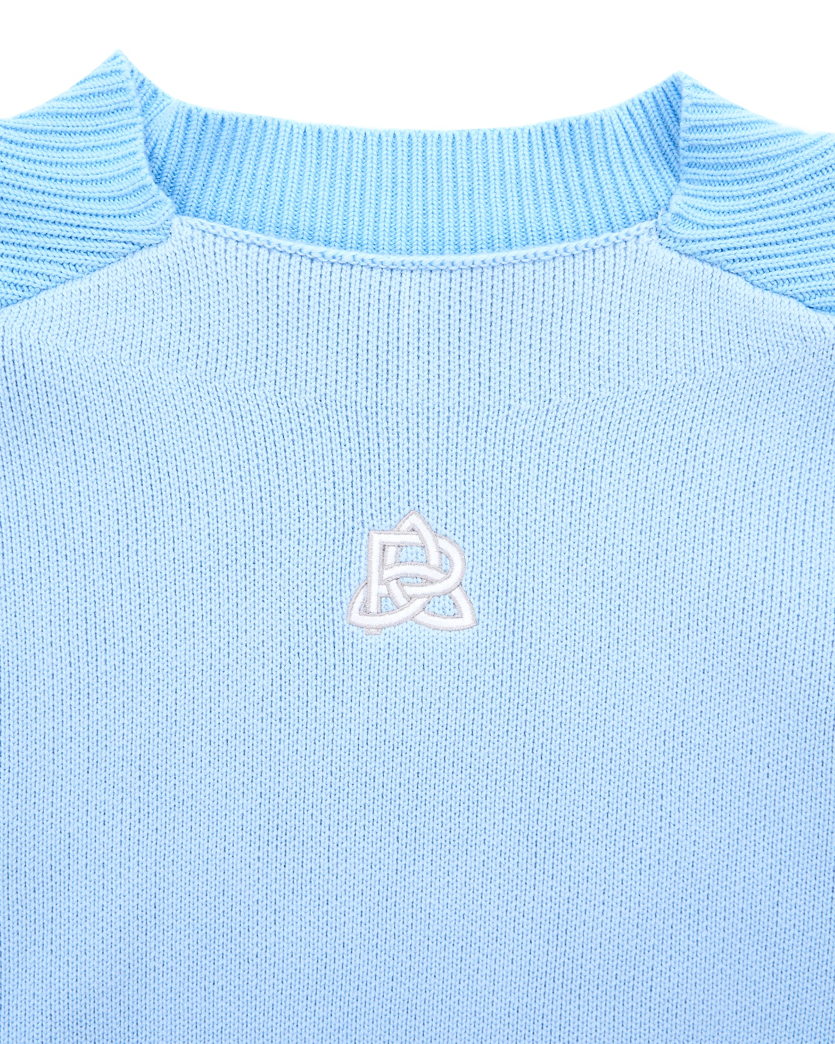 Football Pullover Knit - Blue - Image 3