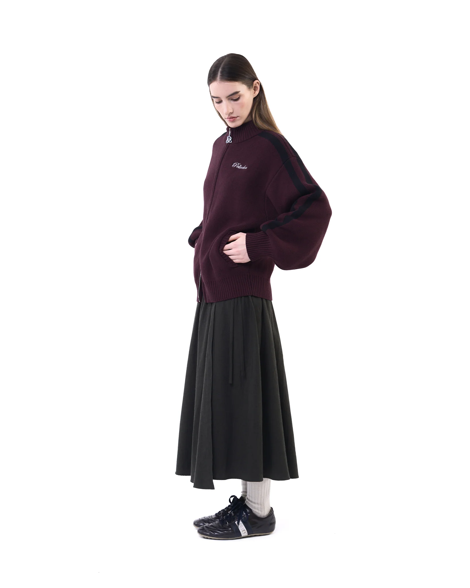 Full Zip Knit Track Top - Image 6