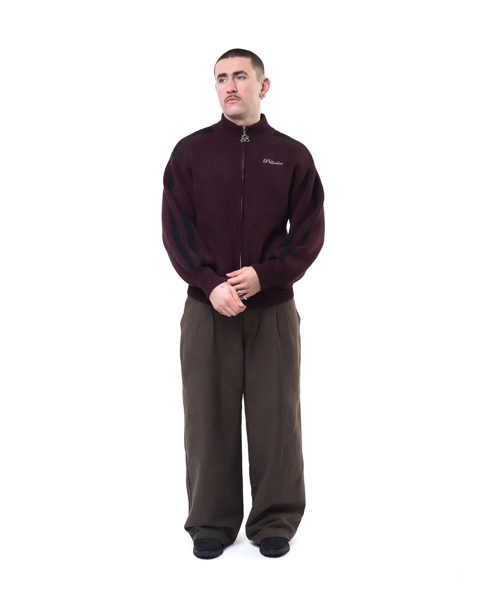 Full Zip Knit Track Top - Image 7