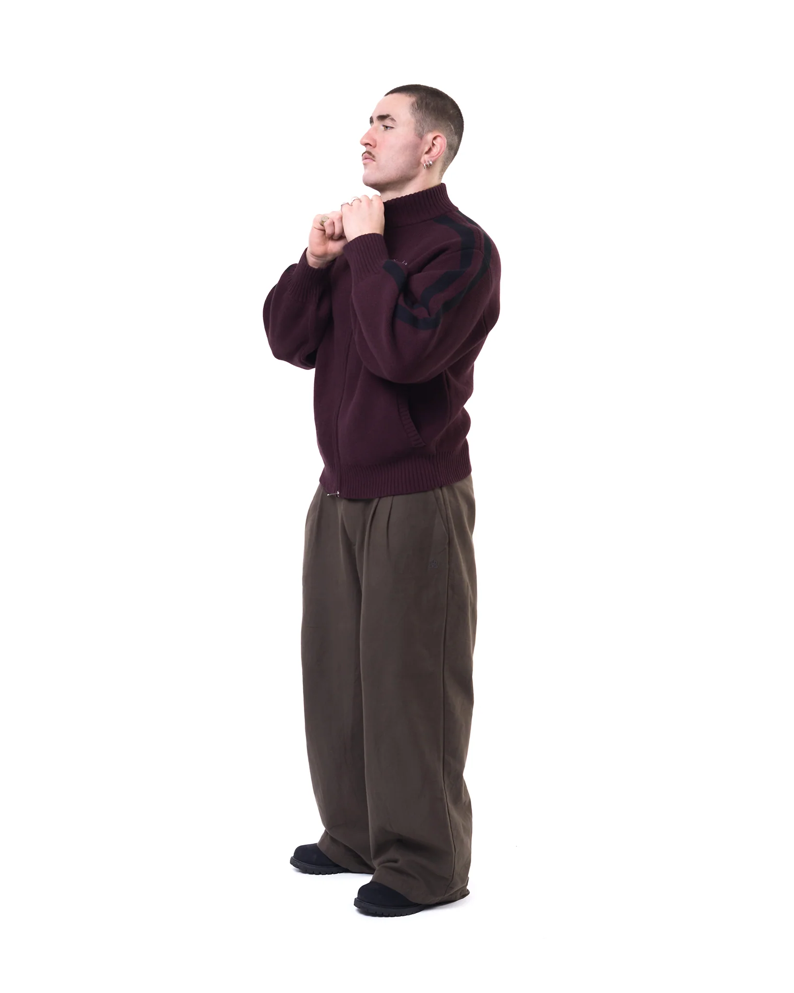 Full Zip Knit Track Top - Image 8