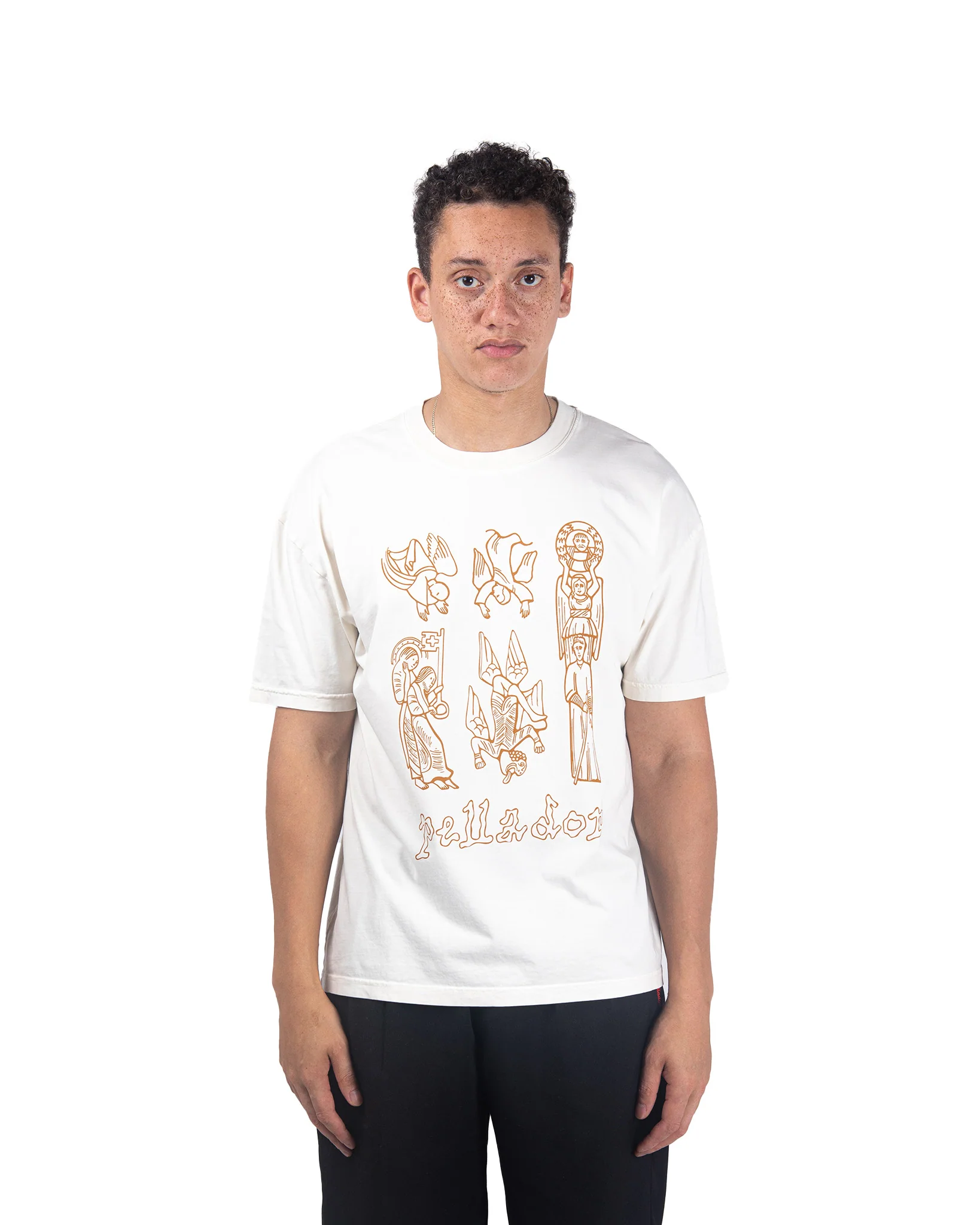 High Cross T-Shirt - Cream - Image 2
