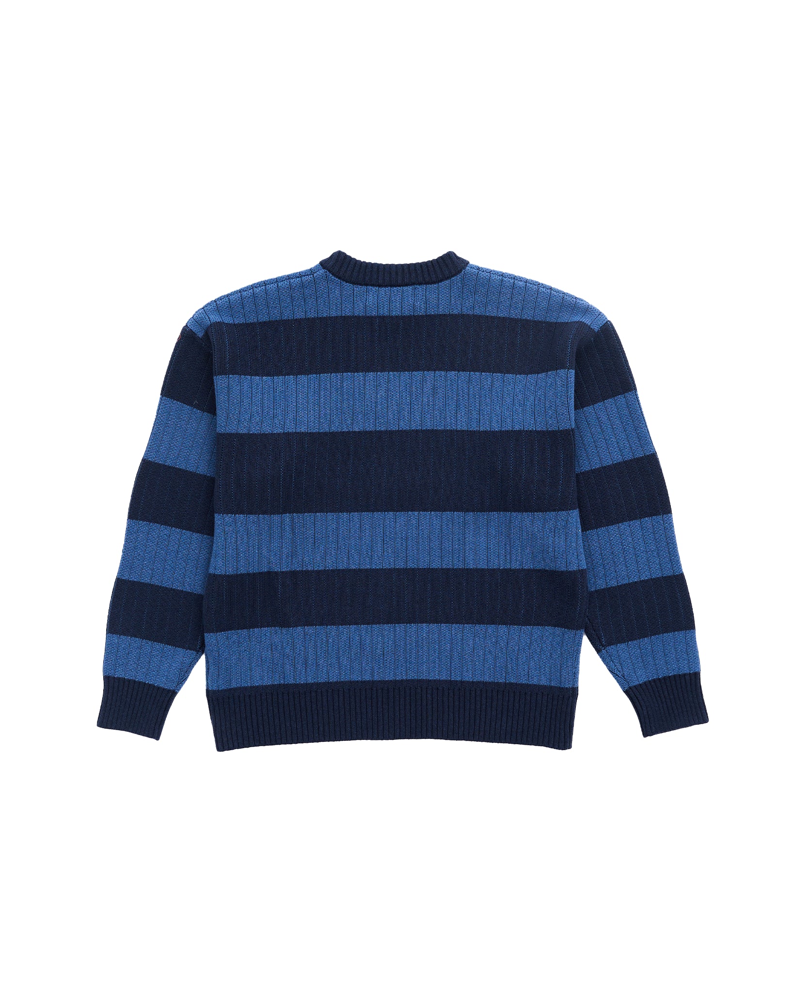 Striped Ladder Knit - Blue & Navy - Image 2