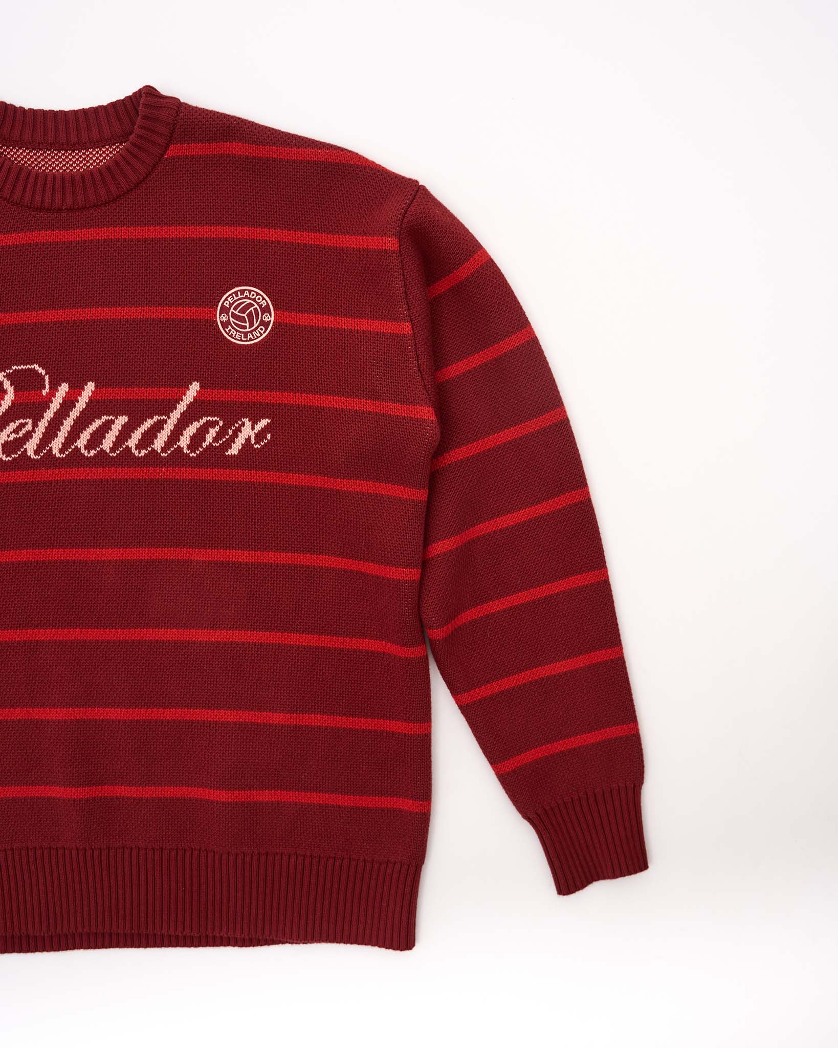 Stripe Knit - Red - Image 3