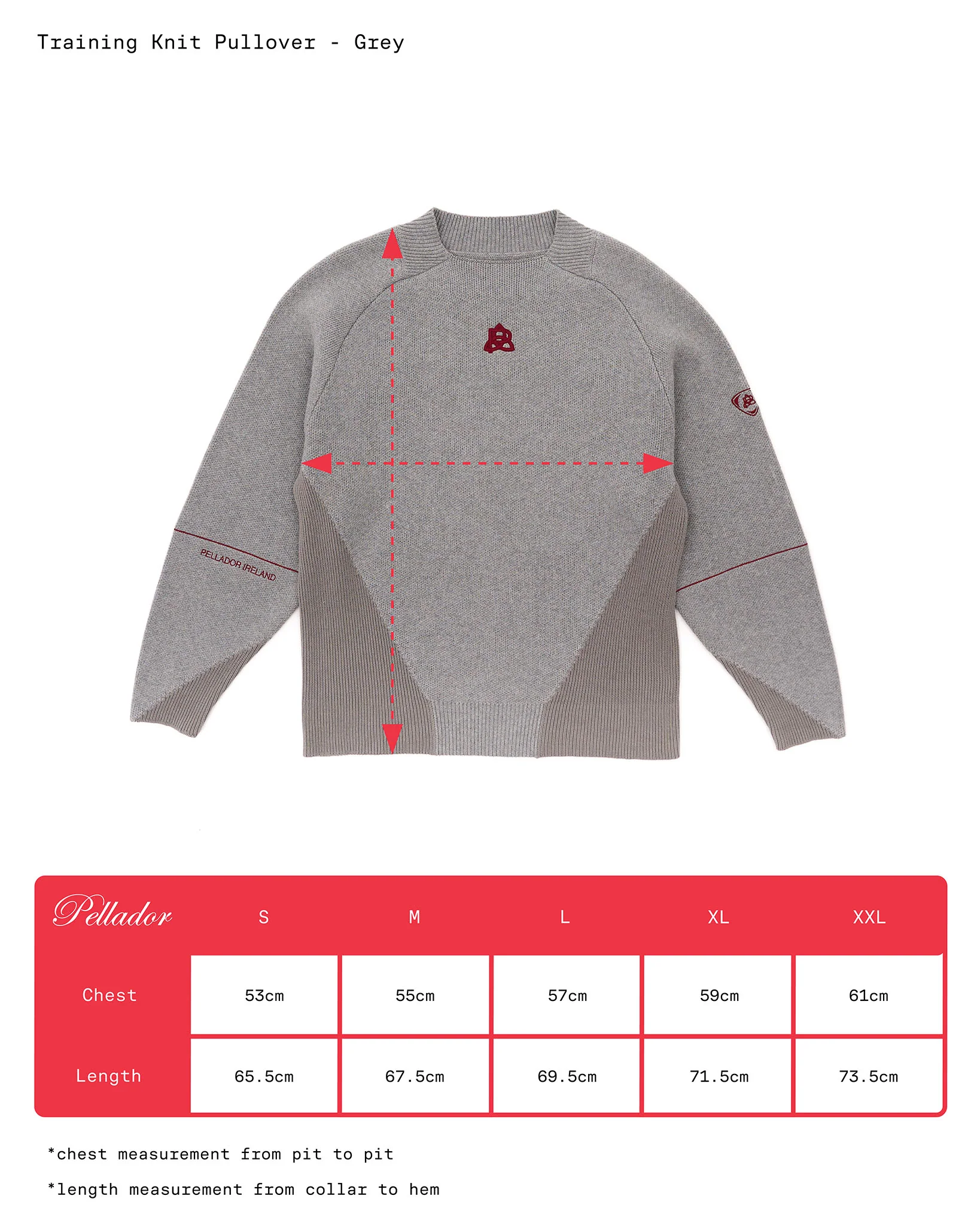Training Knit Pullover - Grey - Image 6
