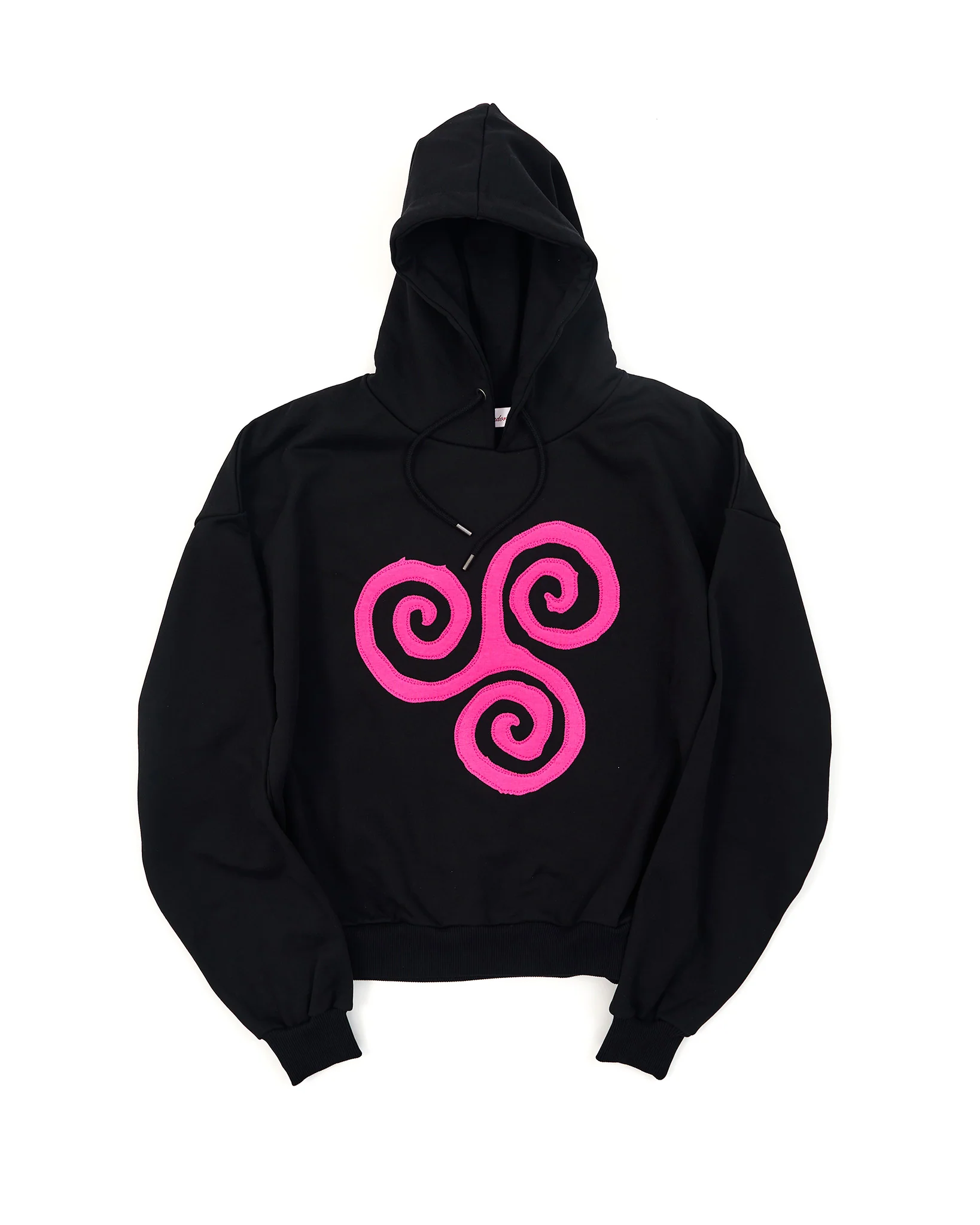 Triskele Appliqué Hoodie - Pink